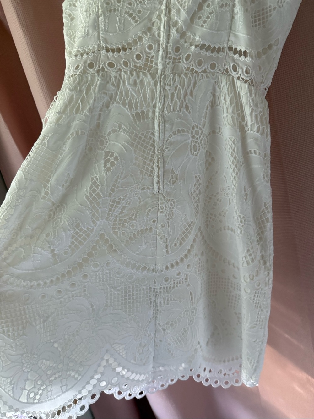 Lilly Pulitzer Emerald Green Lace Spaghetti-Strap Mini Dress - Picture 9 of 10